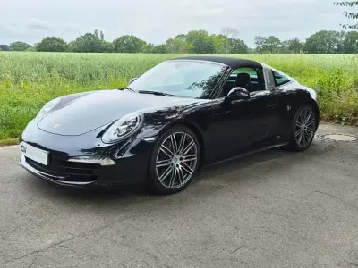 Gebraucht Porsche 911 Targa 4S Chrono 400 PS (294 kW) 2014 Schwarz Cabrio