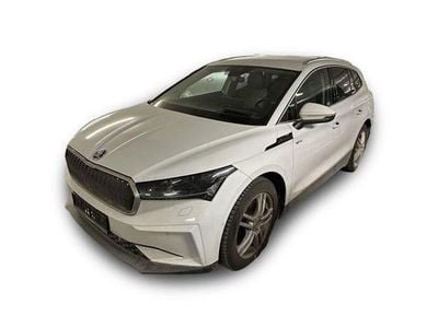 Gebraucht Skoda Enyaq iV Loft 150 kW (204 PS) 2022 Moonweiss metallic SUV