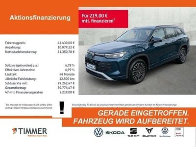 Gebraucht VW Tayron Life 193 PS (141 kW) 2025 Nightshade blue metallic SUV