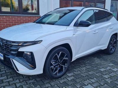 Gebraucht Hyundai Tucson N Line 160 PS (117 kW) 2024 Atlas white SUV