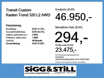 Nuova Ford Transit Custom Trend 170 CV (125 kW) 2026 Bianco Monovolume