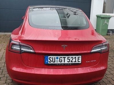 Gebraucht Tesla Model 3 359 kW (489 PS) 2021 Rot Limousine