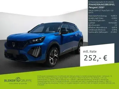 Gebraucht Peugeot 2008 GT 131 PS (96 kW) 2024 Blau SUV