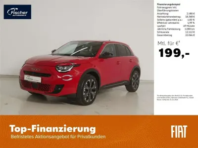Brugt Fiat 600 La Prima 110 HK (80 kW) 2025 Rød SUV