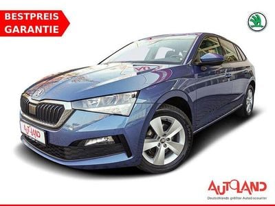 Gebraucht Skoda Scala Ambition 110 PS (80 kW) 2021 Blau Kleinwagen