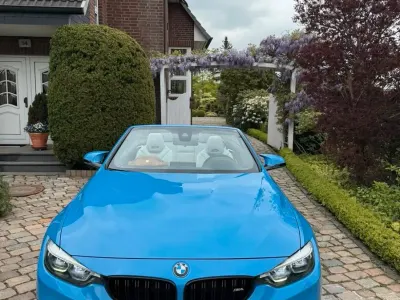 Gebraucht BMW M4 Cabriolet Competition Edition 450 PS (330 kW) 2017 Blau Cabrio