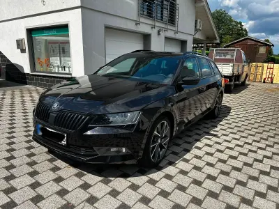 Gebraucht Skoda Superb SportLine 190 PS (139 kW) 2017 Schwarz Kombi