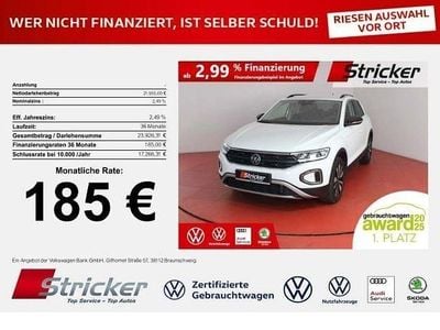 Gebraucht VW T-Roc Goal 116 PS (85 kW) 2025 Weiß SUV