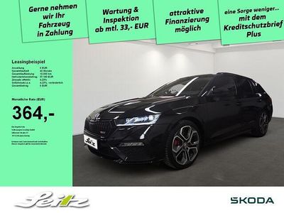 Gebraucht Skoda Octavia RS 245 PS (180 kW) 2024 Schwarzmagic perleffekt Kombi