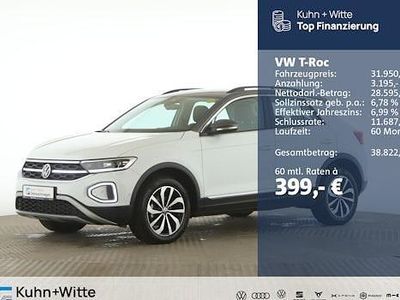 Second-hand VW T-Roc Style 150 CP (110 kW) 2025 Alb SUV