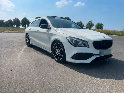 Brugt Mercedes CLA200 156 HK (114 kW) 2018 Hvid Stationcar