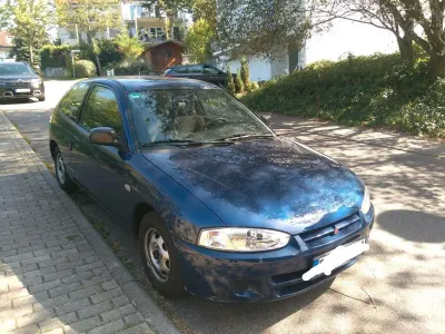 Gebraucht Mitsubishi Colt 103 PS (75 kW) 2002 Blau Kleinwagen