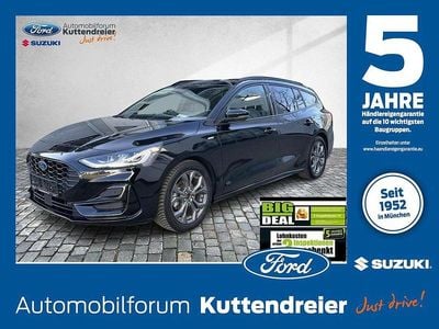 Gebraucht Ford Focus ST-Line 125 PS (91 kW) 2024 Obsidianschwarz metallic Kombi