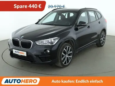 Gebraucht BMW X1 Sport Line 192 PS (141 kW) 2016 Saphirschwarz SUV