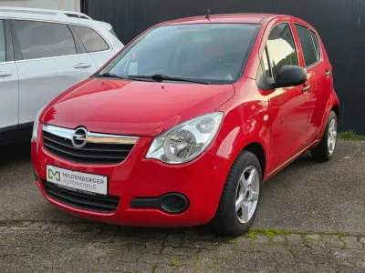 Occasion Opel Agila Basis 65 ch (47 kW) 2009 Rouge Citadine