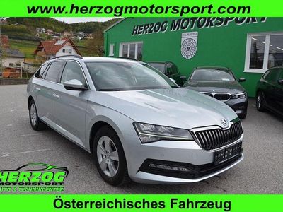 Second-hand Skoda Superb 150 CP (110 kW) 2022 Argintiu Break