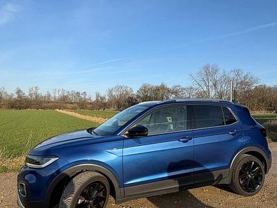 Gebraucht VW T-Cross Style 110 PS (80 kW) 2023 Blau SUV