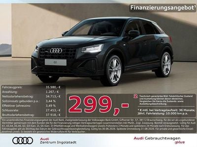 Brugt Audi Q2 S-Line 190 HK (139 kW) 2025 Sort SUV
