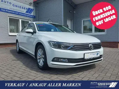 Gebraucht VW Passat Trendline 125 PS (91 kW) 2018 Weiß Limousine