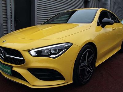 Gebraucht Mercedes CLA220 AMG line 190 PS (139 kW) 2021 Gelb uni Limousine