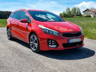 Gebraucht Kia Ceed GT GT-Line 120 PS (88 kW) 2016 Rot Kombi