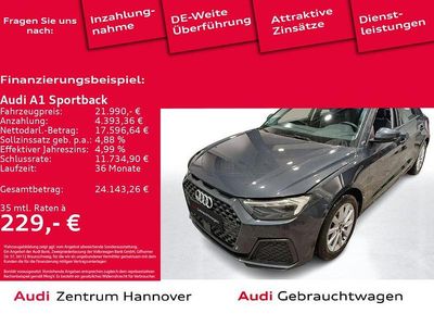 Manhattangrau metallic (metallic) Gebraucht 2022 Audi A1 Sportback Sport Kleinwagen | 21.990 € (Guter Preis)
