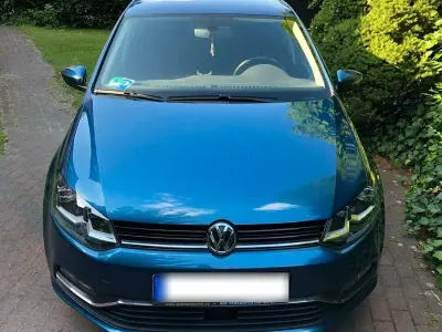 Gebraucht VW Polo Highline 110 PS (80 kW) 2016 Blau Kleinwagen