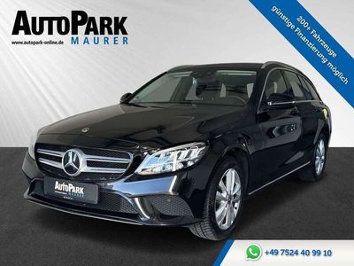 gebraucht Mercedes C200 T d Avantgarde*AHK*LED*Carplay*el.Klappe*