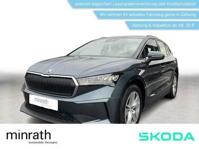 Grau Gebraucht 2021 Skoda Enyaq iV Loft SUV | 27.739 € (Guter Preis)