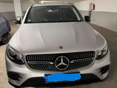 Gebraucht Mercedes GLC350 AMG line 258 PS (189 kW) 2017 Silber Coupé
