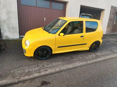 Gebraucht Fiat Seicento Abarth 54 PS (39 kW) 2002 Gelb Kleinwagen