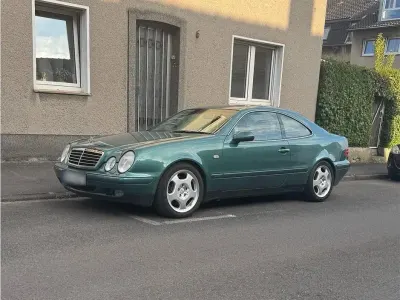 Gebraucht Mercedes CLK430 279 PS (205 kW) 1998 Grün Coupé