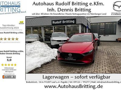 Neu Mazda 3 Exclusive-Line 140 PS (102 kW) 2025 Rot Limousine