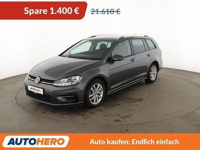 Gebraucht VW Golf VII Comfortline 150 PS (110 kW) 2019 Grau Kombi