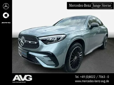 Brugt Mercedes GLC300e AMG 313 HK (230 kW) 2024 Grøn Coupe