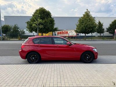 Usata BMW 116 Sport Line 136 CV (100 kW) 2012 Rosso Utilitaria