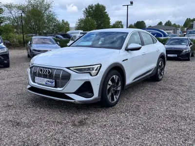 Brugt Audi e-tron Sportback S-Line 230 kW (313 HK) 2020 Hvid SUV
