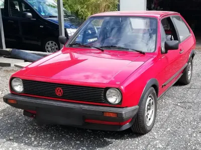 Brugt VW Polo Classicline 55 HK (40 kW) 1986 Rød Coupe