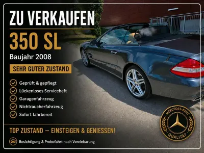 Gebraucht Mercedes SL350 316 PS (232 kW) 2008 Cabrio