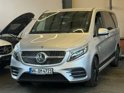 Gebraucht Mercedes V300 AMG 163 PS (119 kW) 2019 Silber Van / Kleinbus