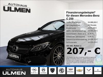 Gebraucht Mercedes C250 204 PS (150 kW) 2015 Schwarz Coupé