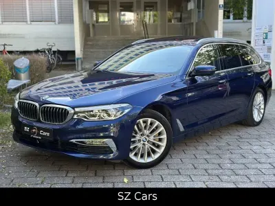 Używany BMW 530 Luxury Line 252 KM (185 kW) 2017 Niebieski Sedan/Limuzyna