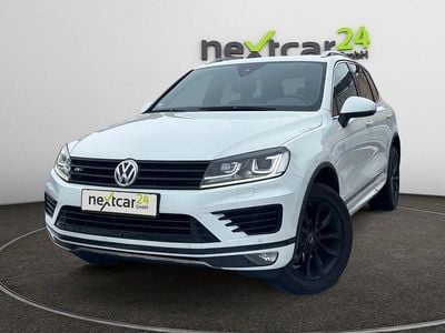 Usata VW Touareg R-line 262 CV (192 kW) 2016 Bianco SUV
