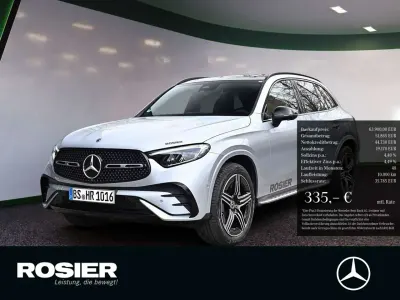 Brugt Mercedes GLC220 AMG line 197 HK (144 kW) 2026 Sølv SUV