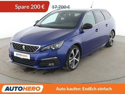 Blau Gebraucht 2019 Peugeot 308 GT Kombi | 17.500 € (Fairer Preis)