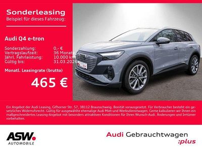 Kieselgrau Gebraucht 2025 Audi Q4 e-tron S-Line SUV | 45.860 € (Guter Preis)