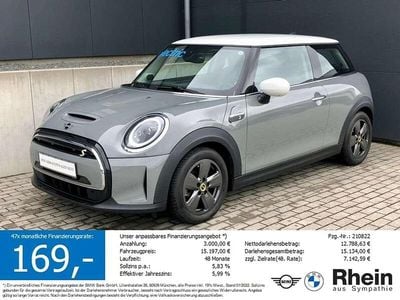 Gebraucht Mini Cooper SE 135 kW (184 PS) 2021 Moonwalk grey metallic Kleinwagen