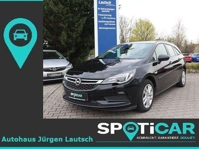 Occasion Opel Astra 110 PK (80 kW) 2019 Zwart Stationwagen