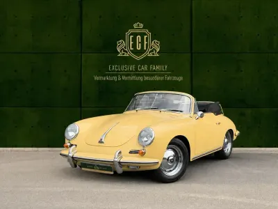 Occasion Porsche 356 60 PK (44 kW) 1962 Geel Cabriolet