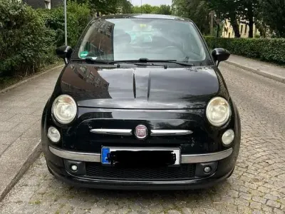 Gebraucht Fiat 500 Lounge 69 PS (50 kW) 2009 Schwarz Cabrio